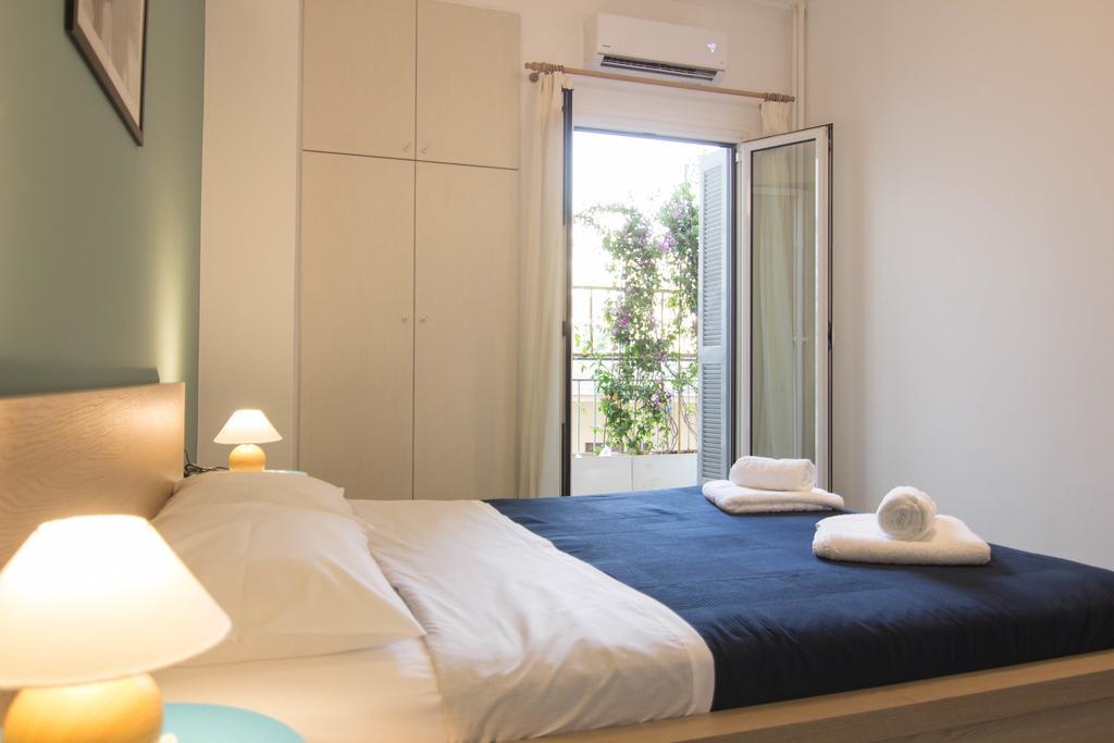 Athenian Blue - Family Apt 5' Minutes From Acropolis Museum Ngoại thất bức ảnh