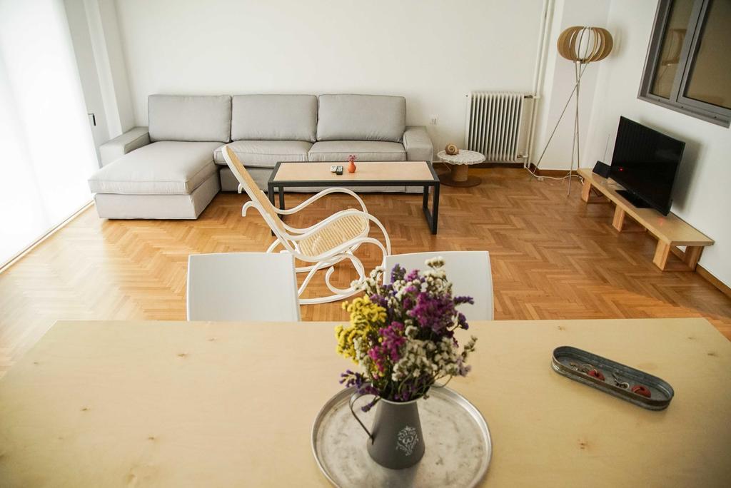 Athenian Blue - Family Apt 5' Minutes From Acropolis Museum Ngoại thất bức ảnh